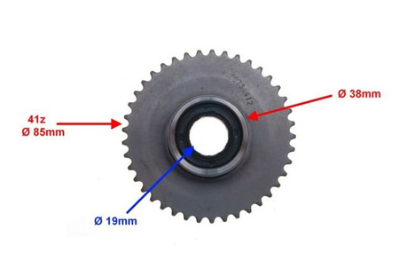 Wolne Koło Rozrusznika Silnik 154FMI