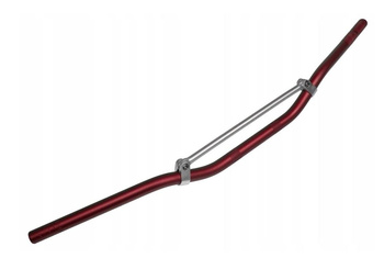 KIEROWNICA Z POPRZECZKĄ ŚR. 22,2MM KOLOR CZERWONY (637RJ)