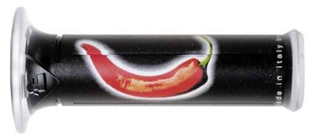 Manetki 01684-pe papryka (120 mm/22 mm) bez otworu kolor czarny/czerwony
