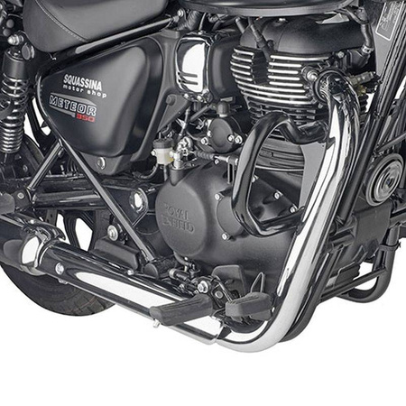 Gmole osłony silnika royal enfield meteor 350 '21- czarne