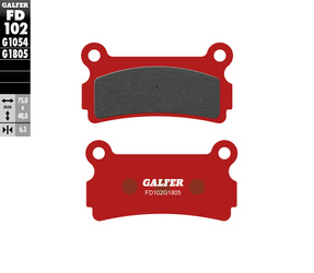 Klocki hamulcowe kh164 trial