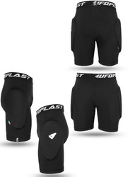 spodenki z ochraniaczami reborn mv6 kolor czarny rozmiar l