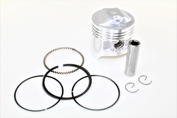 Tłok kompletny do motocykla Suzuki GN125 / GZ125 – 57 mm