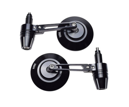 Lusterka motocyklowe mocowane w kierownicę CNC