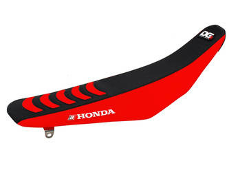 Pokrowiec/poszycie na siedzenie honda crf250 '14-'17, crf450r '13-'16 double grip 3, kolor czarny/czerwony