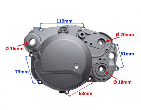 Pokrywa silnika prawa sprzęgła AM6