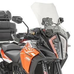 Szyba ktm 1290 super adventure r / (17-18) 44 x 41 cm przezroczysta