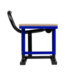 PROMX PRO WOOD STOJAK/PODNOŚNIK/PODSTAWKA POD MOTOCYKL CROSS WYKOŃCZENIE DREWNO KOLOR NIEBIESKI (SZCZEGÓŁY - PATRZ OPIS DODATKOWY)