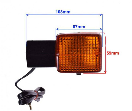 Kierunkowskazy motocykl Honda CBR600 owiewka