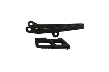 Komplet Ślizg + Prowadnica Łańcucha Kawasaki Kxf 450 '24, Kolor Czarny