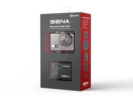 Zestaw bluetooth 3.0 do 100m do kamer gopro® hero3, hero3+ oraz hero4 z wodoszczelną obudową do 40m (el)