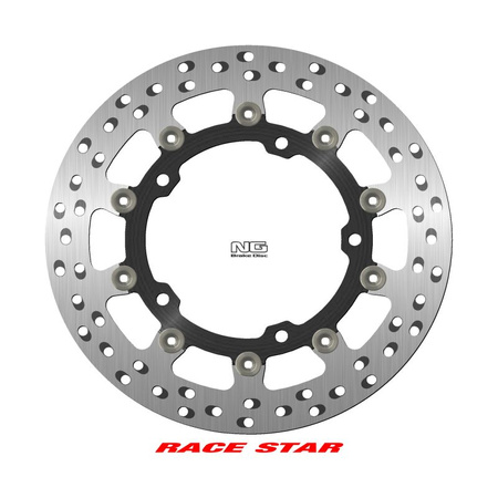 TARCZA HAMULCOWA PRZÓD RACE STAR PREMIUM KAWASAKI NINJA 400 '18-'22, ZX-25R 250 '21-'22 (310X141,8X5,5MM) (5X10,25MM) (ŚRODEK ALUMINIOWY, POLEPSZONE CHŁODZENIE)