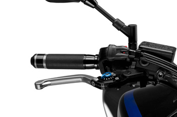 Regulowana Dźwignia Hamulca 3.0 Puig (Z Zawiasem, Wymaga Adaptera) Srebrno-Niebieska