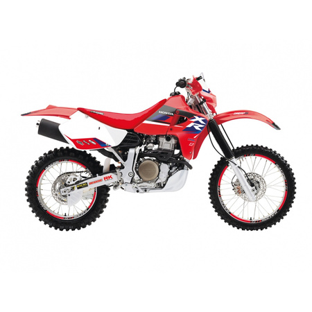 KOMPLET NAKLEJEK (OKLEIN) HONDA XR 650R '00-'09 DREAM 5 KOLOR CZERWONY
