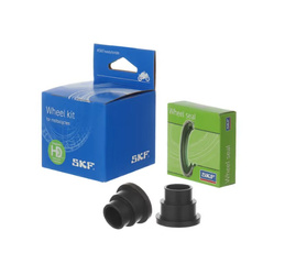 TULEJKI DYSTANSOWE (KOMPLET) Z USZCZELNIACZAMI (SKF) TYLNEGO KOŁA KTM 125 / 150 / 250 / 300 / 350 / 450 / 500, HUSQVARNA 150 / 250 / 300 / 350 / 450 / 501, GAS GAS 125 / 250 / 300 / 350 / 450 / 500 NEW '23-'25