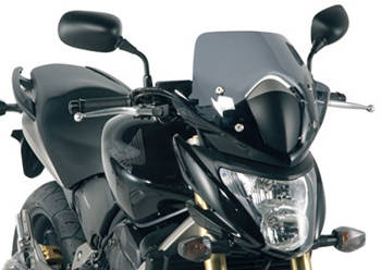 Owiewka z szybą honda cb 600 hornet (07-10) 33,5 x40,5 cm przyciemniana z mocowaniami