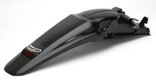 Błotnik tył UFO do Honda crf 250x '04-'08 z lampką led czarny