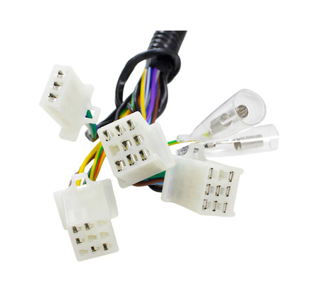 Wiązka Przewodów Power Force Instalacja Skuter Gy6 50cc 4t Koła 10 Cali Wersja 2