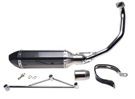 Tłumik Sportowy skuter 4T 139Qmb koło 10 Cali