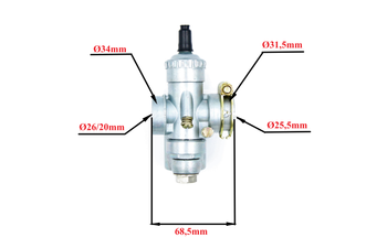 Tłok Yamaha Rd/Dt80 A/C (50,50)