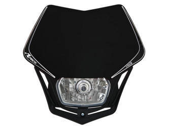 Racetech lampa przednia v-face kolor czarny