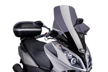 Szyba Puig V-Tech Do Kymco Downtown / Superdink (Touring) Mocno Przyciemniona