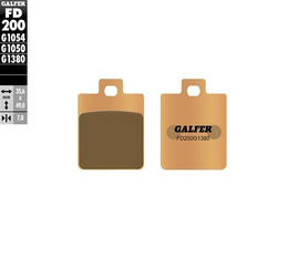 KLOCKI HAMULCOWE KH260 SPIEK METALICZNY SCOOTER