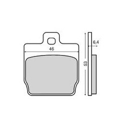 Klocki Hamulcowe Yamaha Aerox Tył