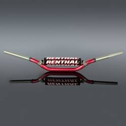 Kierownica 1,1/8 cala (28,6mm) mx twinwall 996 handlebar red villopoto / stewart padded kolor czerwony z gąbką
