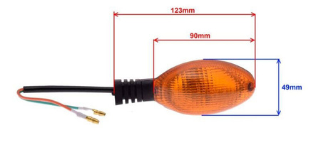 Kierunkowskaz prawy tył do Ducati