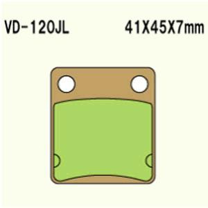 Klocki hamulcowe   vd-120jl (fa54hh)