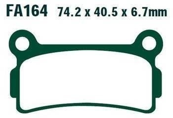 KLOCKI HAMULCOWE EBC FA164