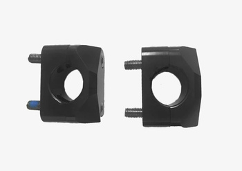 MOCOWANIE/PODWYŻKI KIEROWNICY (28,6MM) WYS. 20MM KOLOR CZARNY (BM-15BK28)