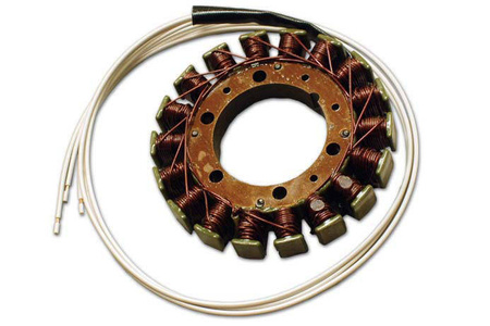 Uzwojenie alternatora (stator) yamaha xv535 virago '87-'01, xtz660 '91-'98, xtz750 '89-'95, suzuki ls650 '86-'04, vs1400 '87-'04, kawasaki v