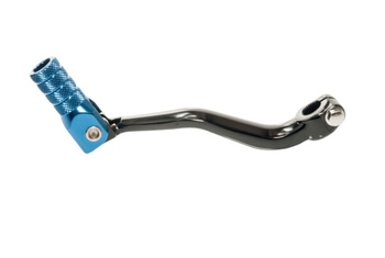 Dźwignia zmiany biegów yamaha yz 80/85 '94-'18, yz1 25 '96-'04, yz 250 '88-'98 aluminiowa kolor czarny, koncówka niebieska