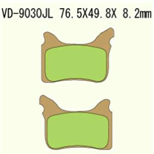 Klocki hamulcowe vesrah  vd-9030jl