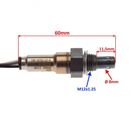 Sonda lambda czujnik tlenu do Longjia LJ125T-8M