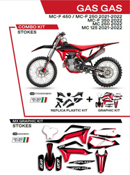 Komplet plastików plukomplet naklejek (oklein) gagamc 125 '21-'22