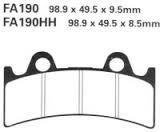 Klocki hamulcowe Yamaha YZF 750 Triumph Daytona 900