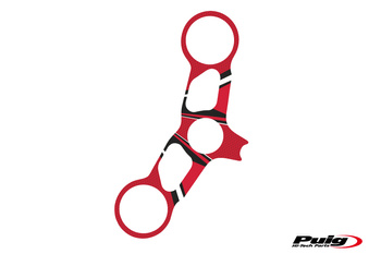 Radikal osłona półki kierownicy puig do ducati 749 03-04 czerwony