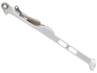 STOPKA BOCZNA KTM XC 125 '23, XC / XC-F 250 / 300 / 350 / 450 '23, HUSQVARNA TX 300, FX 350 / 450 '23, KOLOR SREBRNY