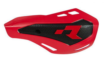 2022 osłony rąk (handbary) hp1 kolor czerwony (z 2 rodzajami mocowań do kierownicy oraz manetek)