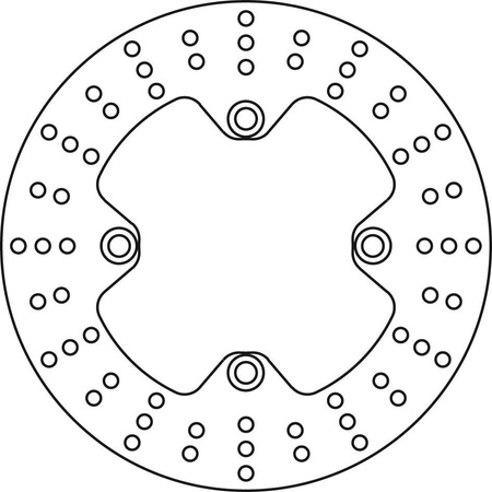 Tarcza hamulcowa przód honda cb 250 two fifty 92-05, tył - honda transalp xl-v 600/650 91-07, transalp xl-va 700 08-13, cb 750 sf 92-03