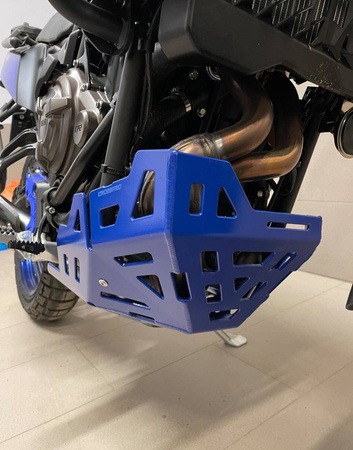 Osłona pod silnik aluminiowa yamaha xtz 690 tenere 700 '21-  kolor niebieski (euro 5)