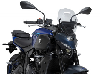 Szyba Owiewka Puig Touring Do Yamaha Mt-07 25 Przezroczysta