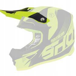 Części daszek (peak) do kasku furiouultimate neon/yellow mat kolor żółty fluo mat
