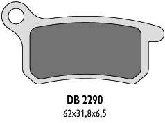 Klocki hamulcowe kh357 ktm sx65/85 tył - zastępują db2290mx-d oraz db2290qd-d