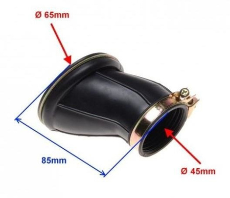Guma łącząca filtr z gaźnikiem do Suzuki Gn125