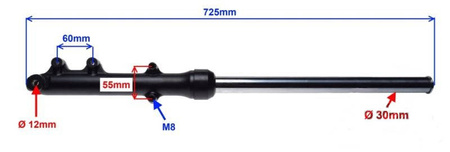 Amortyzatory przednie do motocykla Junak 901