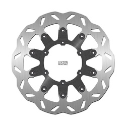 TARCZA HAMULCOWA PRZÓD CCM ES MOTO 600 '99-'03, FT 230/710 '07-'09, R 450 '07-'08, R30 650 '02-'06, GAS GAS 125/250 '01-'07, RIEJU MR 250/300 '20-'22 (318X108X5MM) (6X6,25MM) WAVE (PŁYWAJĄCA)